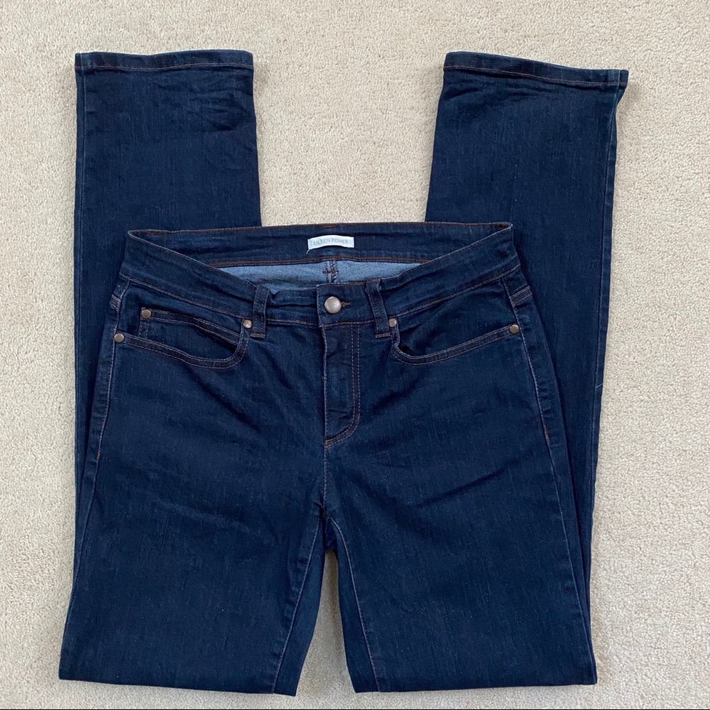 Eileen Fisher Straight Leg Jeans
